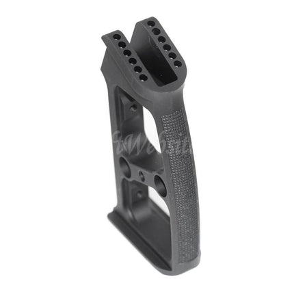 Poignée pistolet en aluminium 5KU (à bille, à bord et moletée) pour fusils GBB série M4/M16, noir