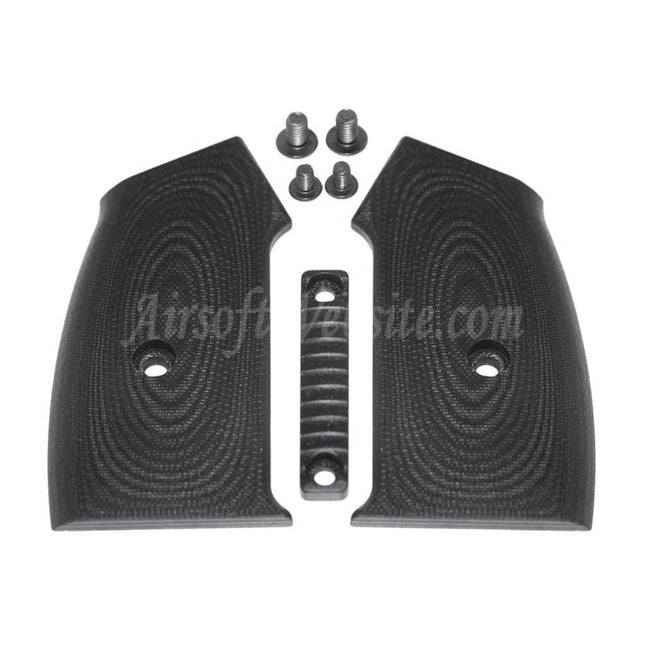 5KU Aluminum Pistol Grip Cover For M4 M16 Series GBB Rifles Airsoft Black