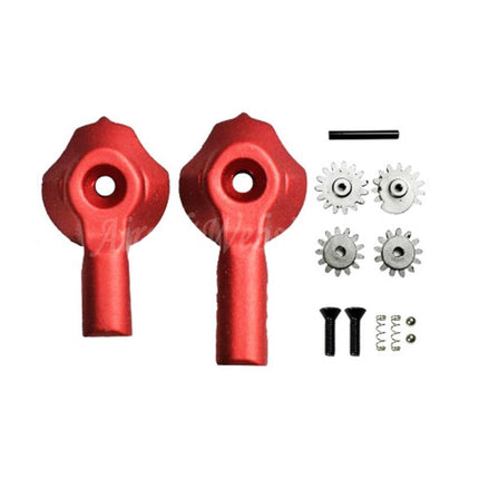 Sélecteur de tir Ambi long/court APS Phantom Extremis Rifle (PER) V2 Silver Edge pour fusils AEG PER M4 M16