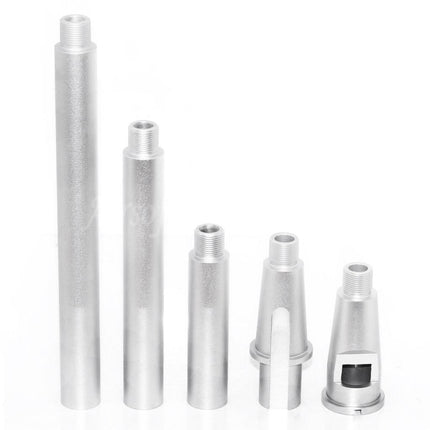 Airsoft Website Aluminium M4A1 4-Segments Metal Outer Barrel -14mm CCW Counter-Clockwise Thread For M4 M16 Series AEG (18.125" Inches) GBBR(17.25" Inches) Rifles