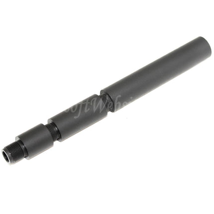 APS 3pcs 21mm/41mm/97mm 159mm Aluminium CQB Extended Outer Barrel Extension Tube For All -14mm CCW Counter-Clockwise Thread Rifle Airsoft
