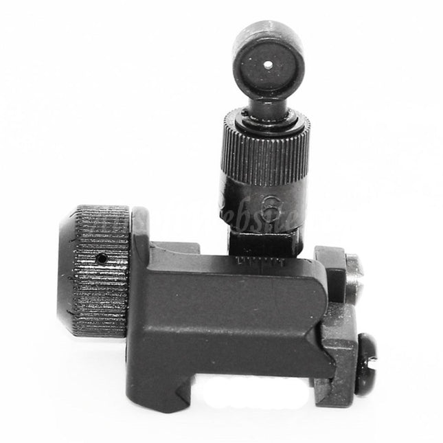 Mire arrière rabattable CYMA Knight's KAC Type 600M pour rail RIS RAS standard de 20 mm