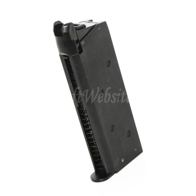 ARMY ARMAMENT 18rd Gas Magazine For R45 Tokyo Marui Detonics .45 GBB Pistols Airsoft Black