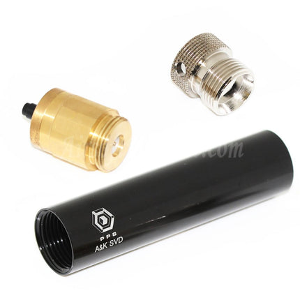 PPS Co2 Cylinder Conversion Kit (Air-Cocking To Co2 Power) For A&K SVD Rifles Airsoft