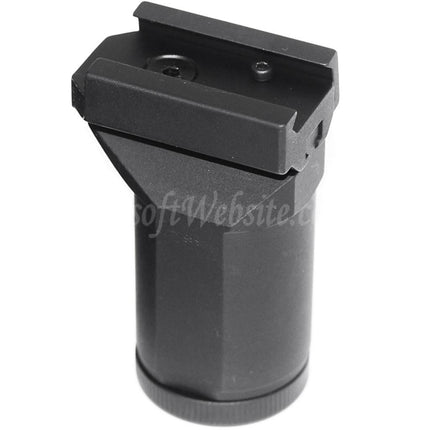 5KU CNC Aluminum PK-4 Foregrip Front Grip For 20mm Picatinny Rail AK Series Rifles Airsoft Black