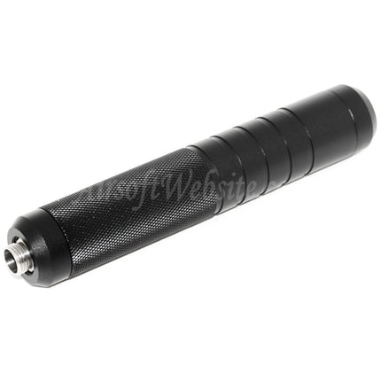 Airsoft Website 146mm 5.75" Inches Noise Damping Bowl Suppressor Silencer Barrel Extension Tube +/-14mm CW/CCW Thread Barrel Airsoft