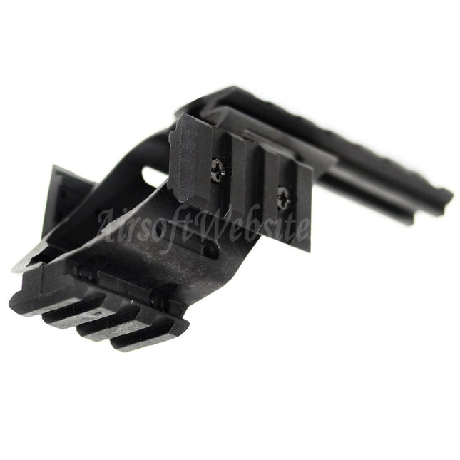 Base de montage pour lunette de visée Weaver Rail 20 mm pour pistolets WE KSC Tanaka Tokyo Marui G17 G18C, noir