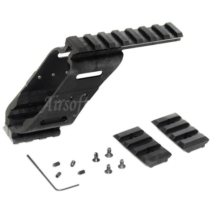 Airsoft Website 20mm Weaver Rail Scope Mount Base For WE KSC Tanaka Tokyo Marui G17 G18C Series Pistols Black