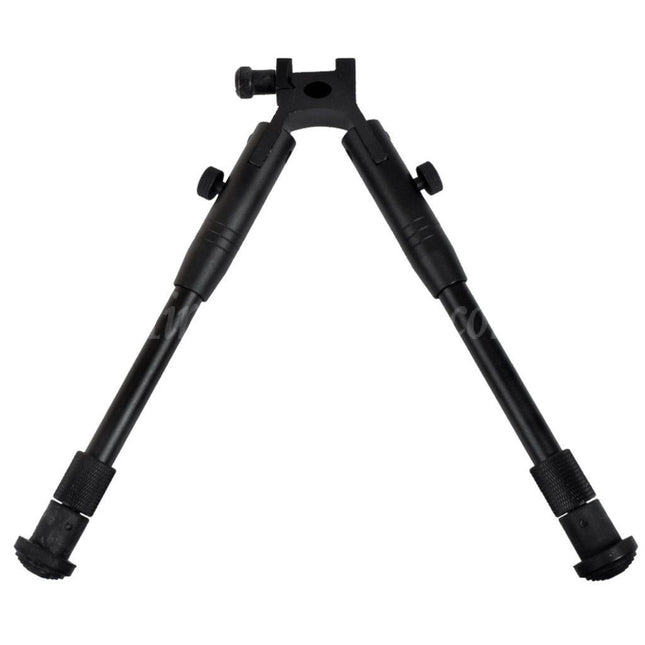 Airsoft Website Adjustable 8-10 Inches Bipod for 20mm Rail RIS Rifles Black