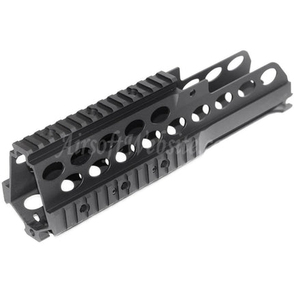 Système de rail de garde-main RAS en aluminium CNC Golden Eagle 260 mm pour fusils AEG JG Golden Eagle CYMA Echo1 Matrix Tokyo Marui série G36 Airsoft noir