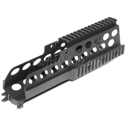Système de rail de garde-main RAS en aluminium CNC Golden Eagle 260 mm pour fusils AEG JG Golden Eagle CYMA Echo1 Matrix Tokyo Marui série G36 Airsoft noir