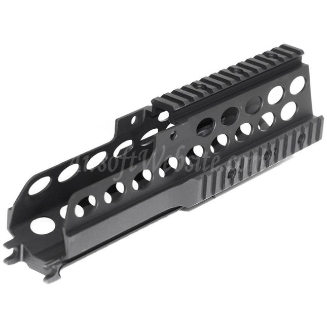 Golden Eagle 260mm CNC Aluminum RAS Handguard Rail System for JG Golden Eagle CYMA Echo1 Matrix Tokyo Marui G36 Series AEG Rifles Airsoft Black