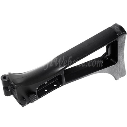 Crosse pliable en polymère Golden Eagle pour fusils AEG classiques de l'armée JG Jing Gong Golden Eagle CYMA Tokyo Marui série G36 Airsoft noir