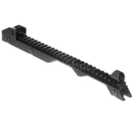 Golden Eagle 340mm Carrying Handle Top Rail for G36 Series AEG Rifles Airsoft Black