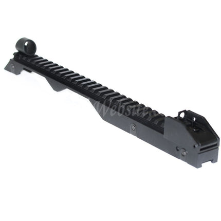 Golden Eagle 340mm Carrying Handle Top Rail for G36 Series AEG Rifles Airsoft Black
