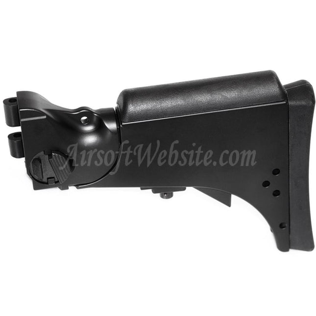 Crosse coulissante Golden Eagle 4 positions pour fusils AEG Jing Gong JG Golden Eagle Tokyo Marui G36 Airsoft Noir