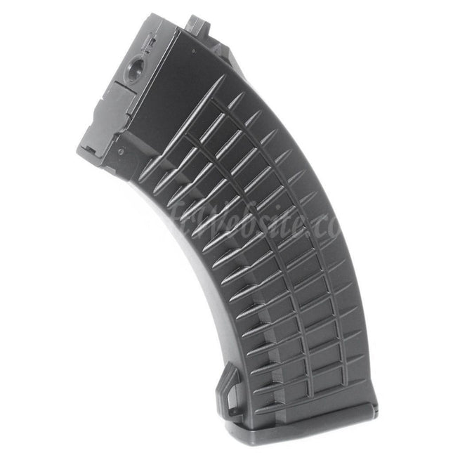 Golden Eagle 500rd Bulgarian Waffle Hi-Cap Magazine For AK Series AEG Rifles Airsoft Black