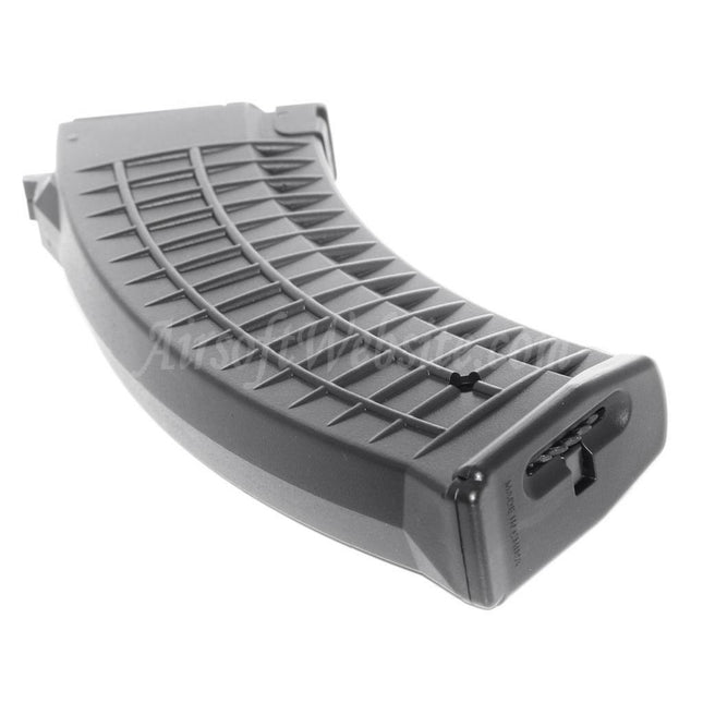 Golden Eagle 500rd Bulgarian Waffle Hi-Cap Magazine For AK Series AEG Rifles Airsoft Black