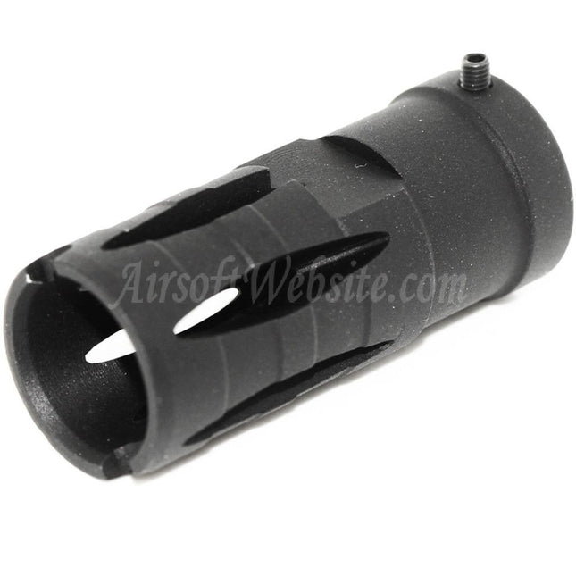 Golden Eagle 58 mm G36 Mündungsbremse Flash Hider für -14 mm CCW Gegenuhrzeigersinn Gewinde Lauf Gewehre Airsoft Schwarz