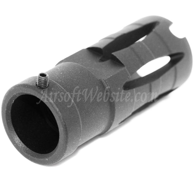 Golden Eagle 58 mm G36 Mündungsbremse Flash Hider für -14 mm CCW Gegenuhrzeigersinn Gewinde Lauf Gewehre Airsoft Schwarz
