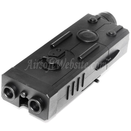 Golden Eagle QD 20mm Standard Rail Mount PEQ Style Battery Case Box Black