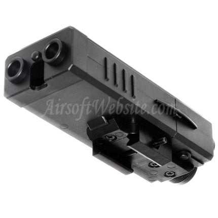 Golden Eagle QD 20mm Standard Rail Mount PEQ Style Battery Case Box Black