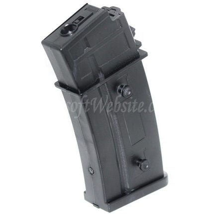 BATTLEAXE 430rd Hi-Cap Flash Magazine For G36 Series AEG Rifles Airsoft Black