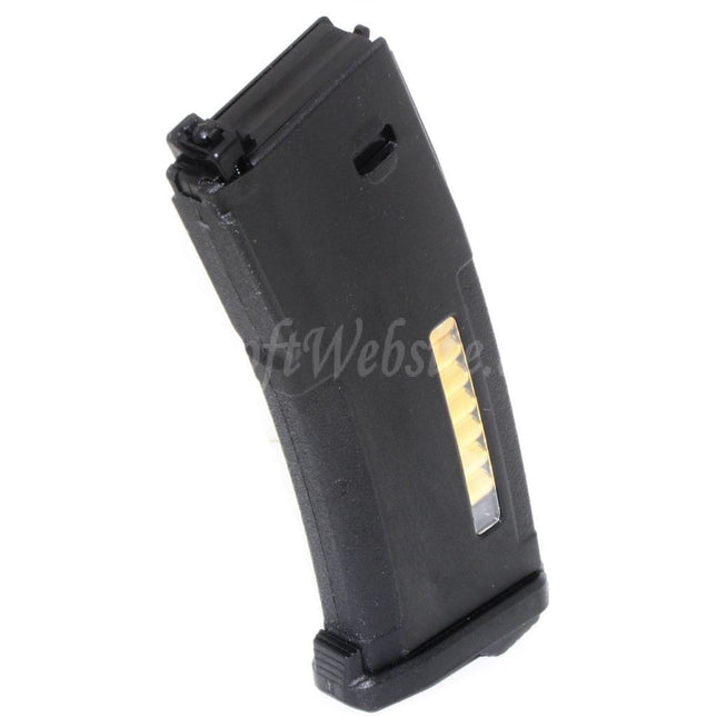PTS 120rd EPM Mid-Cap Enhanced Polymer Magazine For Systema PTW M4 M16 Series Rifles Airsoft Black