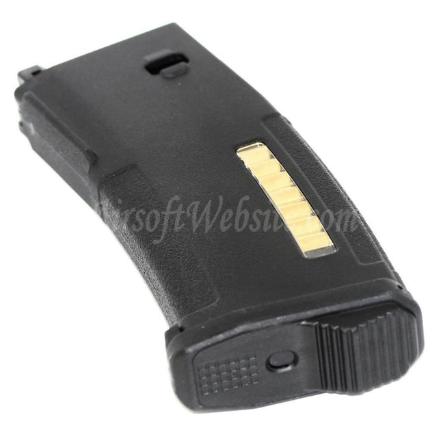 PTS 120rd EPM Mid-Cap Enhanced Polymer Magazine For Systema PTW M4 M16 Series Rifles Airsoft Black