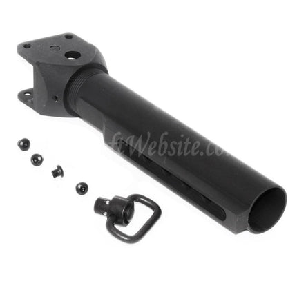 Adaptateur de crosse M4 à dégagement rapide APS, tube tampon et émerillon de sangle QD pour fusils APS ASK AK Series AEG, Airsoft, noir
