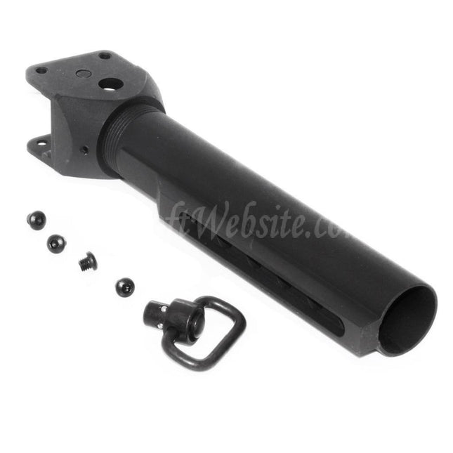 Adaptateur de crosse M4 à dégagement rapide APS, tube tampon et émerillon de sangle QD pour fusils APS ASK AK Series AEG, Airsoft, noir