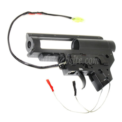 Site web Airsoft, système de ressort à changement rapide QD, boîtier de boîte de vitesses renforcé de 8 mm pour fusils A&amp;K AR M4 M16 Series AEG, câble avant Airsoft