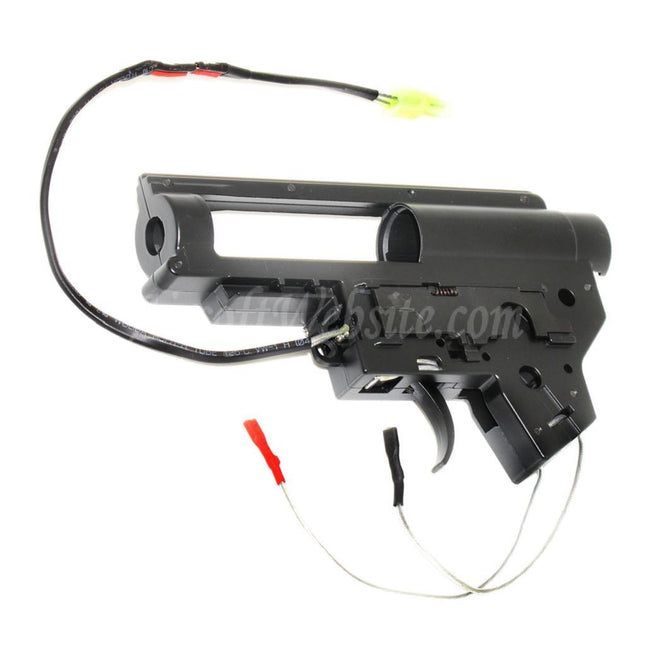 Site web Airsoft, système de ressort à changement rapide QD, boîtier de boîte de vitesses renforcé de 8 mm pour fusils A&amp;K AR M4 M16 Series AEG, câble avant Airsoft