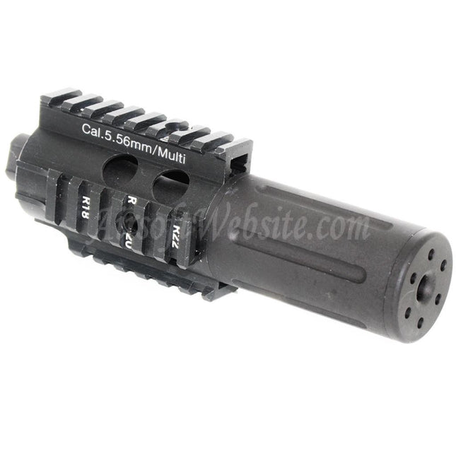 Kit de garde-main avant 5KU Fighting Cat pour fusils AEG série M4/M16, noir