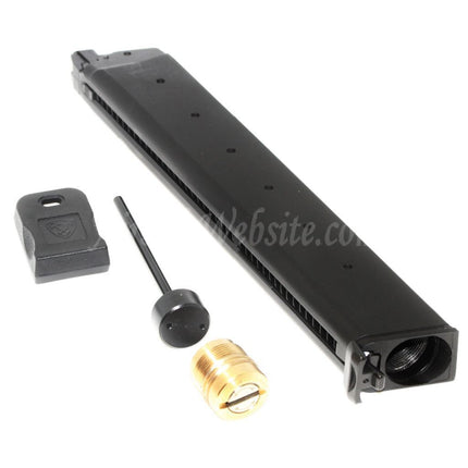 APS 48rd Big Stick Extended Co2 Magazine For G17 G18C G-Series GBB Pistols Airsoft Black
