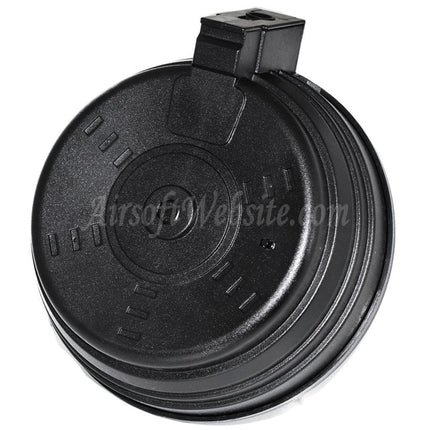 BATTLEAXE 3500rd Electric Drum Magazine For AK Series AEG Rifles Airsoft Black