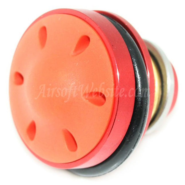 Tête de piston silencieuse à roulement à billes SHS à 6 trous pour fusils AEG à boîte de vitesses Version 2 V2