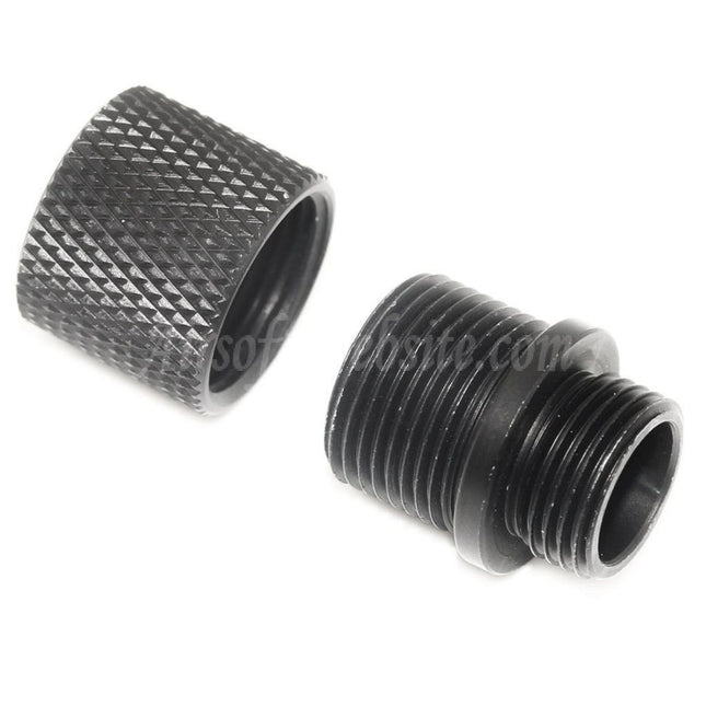 Adaptateur de compensateur de silencieux APS pour Tokyo Marui APS G17 -12 mm -14 mm CCW filetage antihoraire