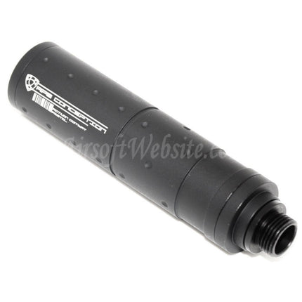 APS Silencer with Adapter -14mm -12mm CCW for ACP601 606 Black Hornet Tokyo Marui G17 Series GBB Pistols Airsoft