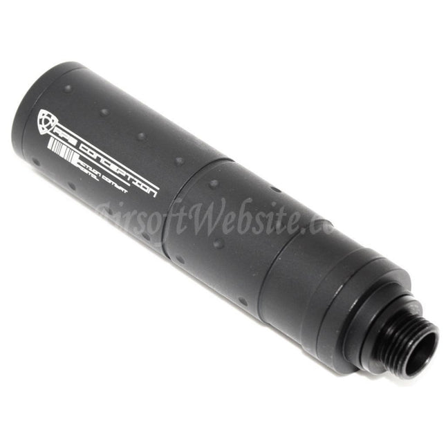 APS Silencer with Adapter -14mm -12mm CCW for ACP601 606 Black Hornet Tokyo Marui G17 Series GBB Pistols Airsoft