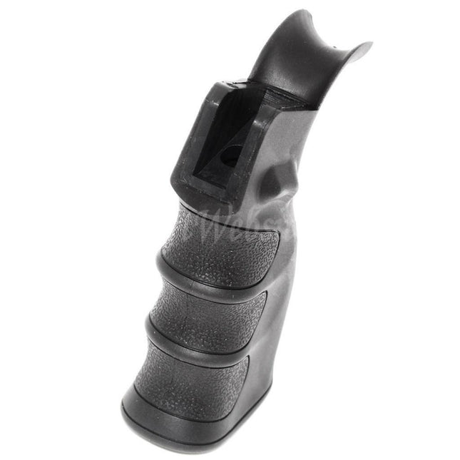 Site web Airsoft : poignée de pistolet ergonomique, surface robuste et rainures pour les doigts, pour fusils M4, M16 GBB, noir