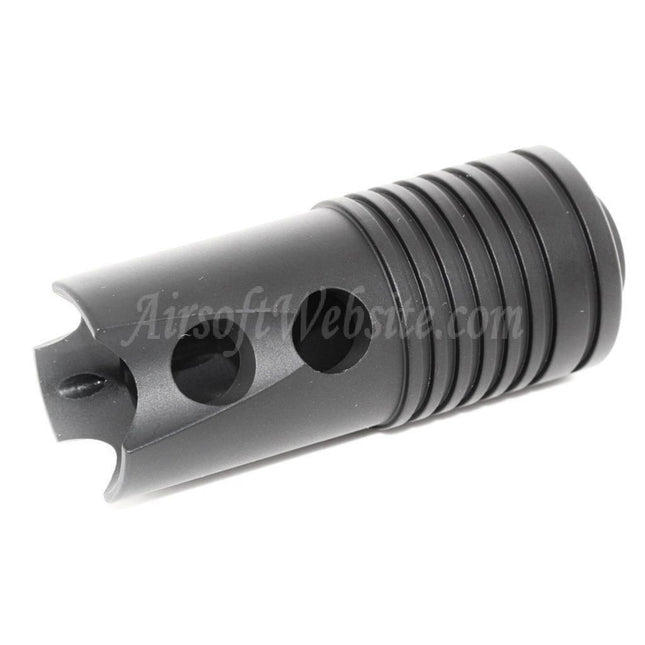 CYMA Strike Flash Hider For -14mm CCW Counter-Clockwise Thread Barrel Rifles Airsoft Black