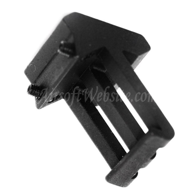 APS PER Phantom 2-Slots Offset 45 Degree 20mm Picatinny Rail Mount Black