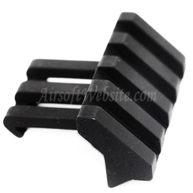 APS PER Phantom 4-Slots Offset 45 Degree 20mm Picatinny Rail Mount Black