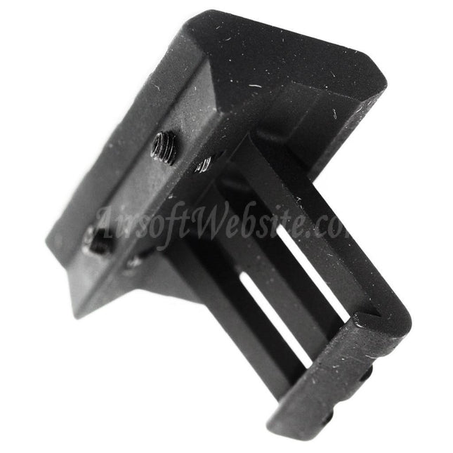 APS PER Phantom 4-Slots Offset 45 Degree 20mm Picatinny Rail Mount Black