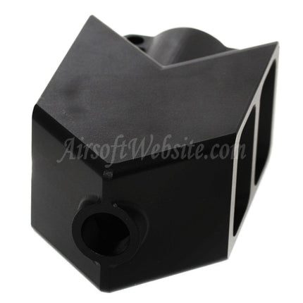 Airsoft Website CNC Aluminium Tank Muzzle Brake Flash Hider For Snow Wolf M82 Airsoft Black