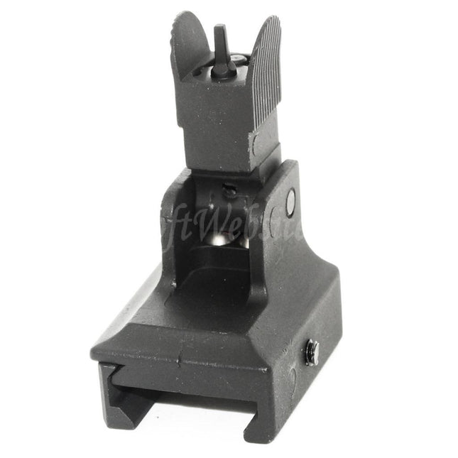Site web Airsoft : viseur avant rabattable en métal pour fusils AEG M4/M16 avec rail Picatinny 20 mm 1913