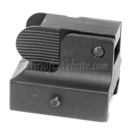 Site web Airsoft : viseur avant rabattable en métal pour fusils AEG M4/M16 avec rail Picatinny 20 mm 1913