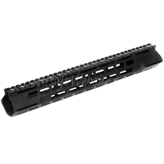 Système de rail de garde-main APS CNC 13,5 pouces PER Phantom 4.0 M-LOK pour fusils APS CYMA G&amp;P JG Tokyo Marui M4 M16 Series AEG Airsoft Noir