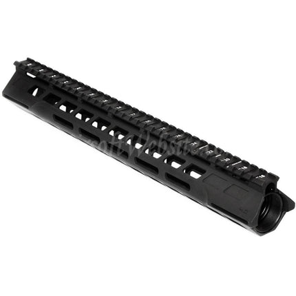 Système de rail de garde-main APS CNC 13,5 pouces PER Phantom 4.0 M-LOK pour fusils APS CYMA G&amp;P JG Tokyo Marui M4 M16 Series AEG Airsoft Noir